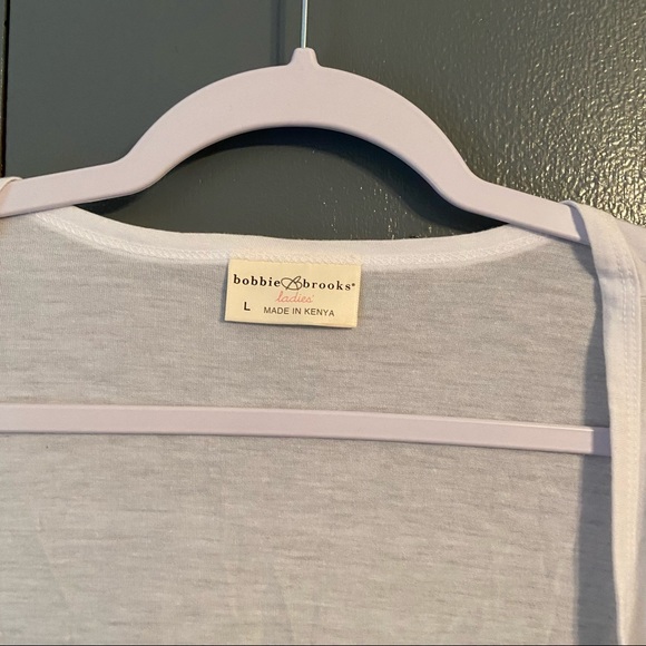 Bobbie Brooks Flowy Open Lace Cardigan - Picture 3 of 4